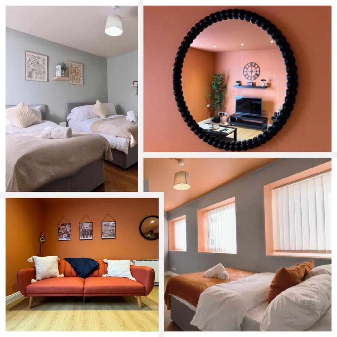 New Colourful & Spacious 2 Bedroom In With Free Wifi, Parking And Keyless Access Апартаменты